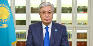 Поздравление Главы государства Касым-Жомарта Токаева с Новым 2024 годом