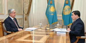 Президент принял председателя Агентства по делам государственной службы