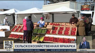 Сельскохозяйственная ярмарка пройдет в Астане