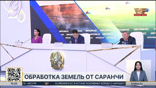 Более 2 млн гектаров полей обработают от саранчи