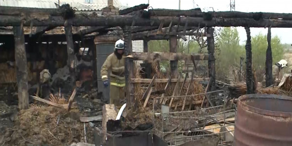 Қостанайда 12 үй отқа оранды