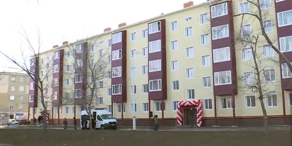 Житикаринцы получили ключи от новых квартир