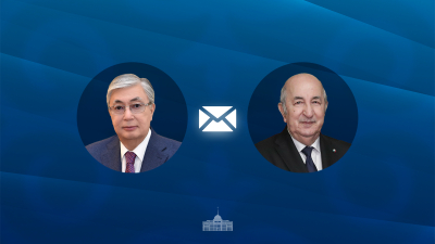 Мемлекет басшысы Алжир Президенті Әбделмәжид Теббунға құттықтау жеделхатын жолдады