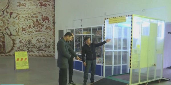 Өскеменде сапаржайға санитарлық бекет орнатылды