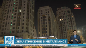 Землетрясение силой 2 балла почувствовали днем в Алматы