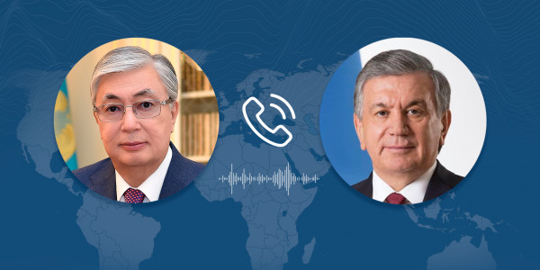 Тоқаев Өзбекстан Президентімен телефон арқылы сөйлесті