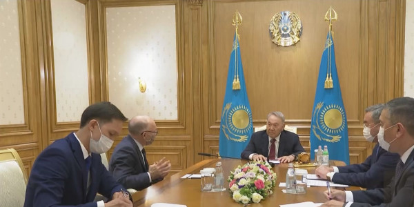 Елбасы встретился с исполнительным секретарем Подготовительной комиссии ОДВЗЯИ