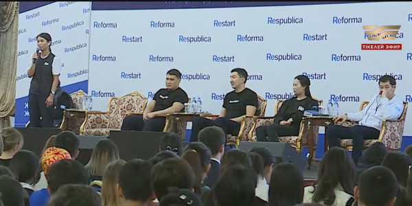 Respublica партиясы Шымкентте үгіт-насихат жүргізіп жатыр