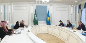 Президент Казахстана принял Председателя Консультативного совета Саудовской Аравии