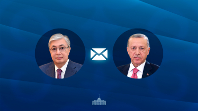 Глава государства направил поздравительную телеграмму Президенту Турции