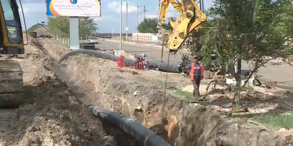 Балқашта су құбыры жаңартылады