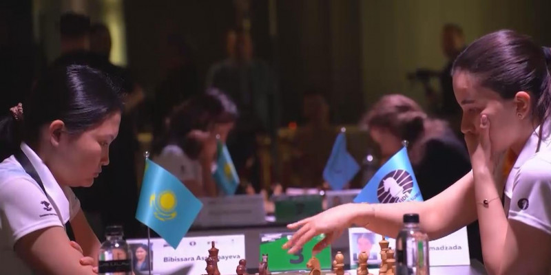 Бибісара Асаубаева шахматтан төрт дүркін әлем чемпионын жеңді