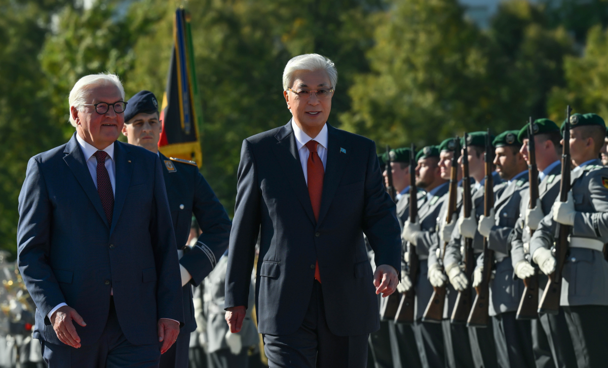 Қазақстан мен ГФР президенттері шағын құрамда келіссөз жүргізді
