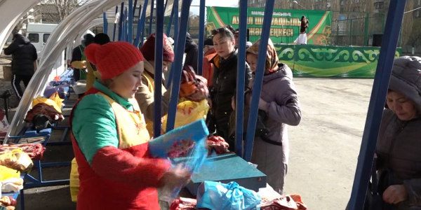 Еліміздің әр аймағында азық-түлік жәрмеңкесі өтті