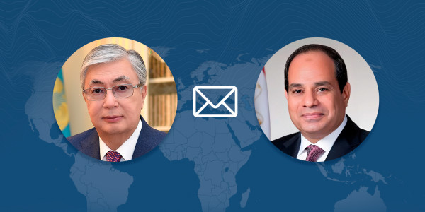 Тоқаев Мысыр Президентіне құттықтау жеделхатын жолдады