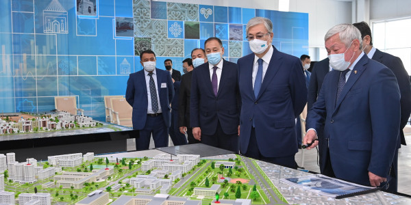 Президент отправился с рабочей поездкой в Жамбылскую область