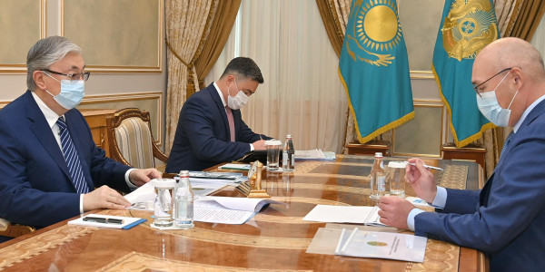 Президент встретился с председателем Агентства по стратегическому планированию и реформам