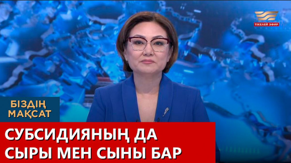 Субсидияның да сыры мен сыны бар. &laquo;Біздің мақсат&raquo;