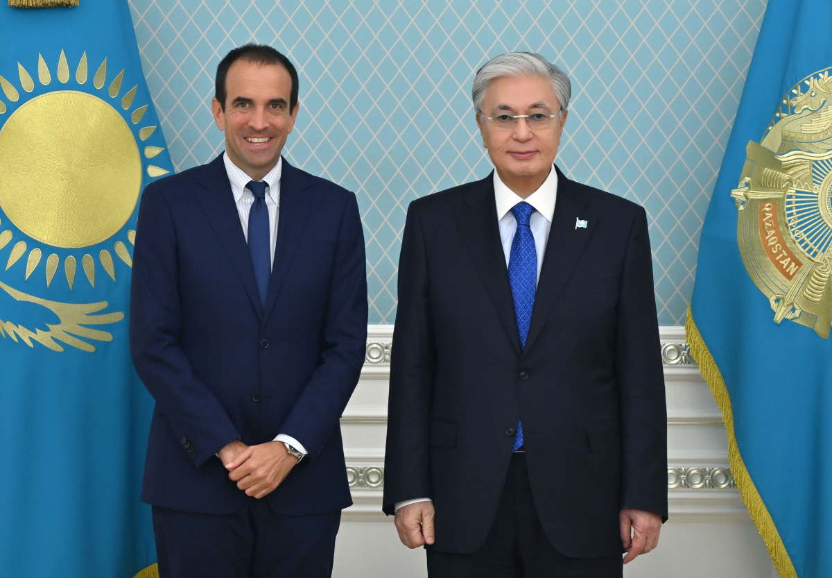 Тоқаев FIP президенті мен Premier Padel төрағасын қабылдады