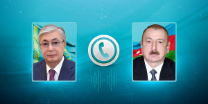 Состоялся телефонный разговор Касым-Жомарта Токаева с Президентом Азербайджана