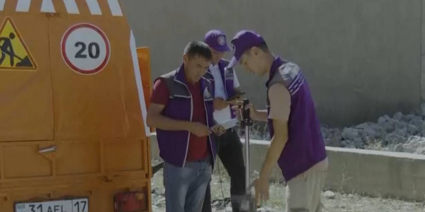 136 недочетов выявлено на асфальтовом покрытии в Шымкенте