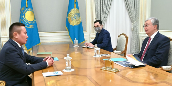 Президент Ұлттық құрылтай мүшесі Талғат Қалиевті қабылдады