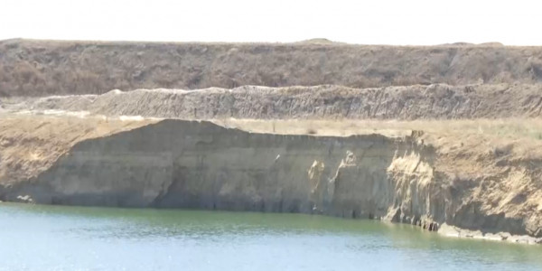 В селе Кушмурун пересохли озера и исчезли пастбища