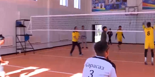 Алматы облысындағы Қарасаз елді мекенінде жаңа спорт кешені ашылды