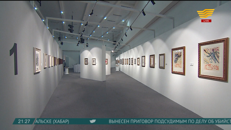 В Национальном музее открылась выставка уникальных литографий