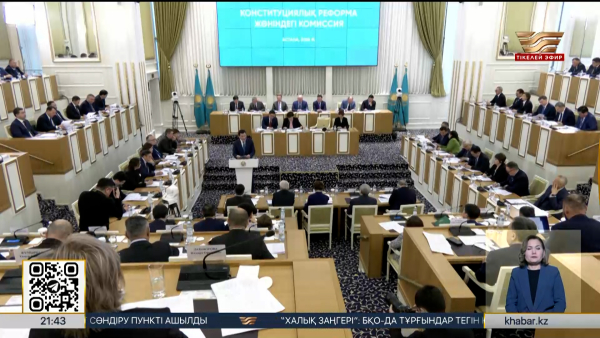 Жаңа Конституцияның жобасы әзірленді