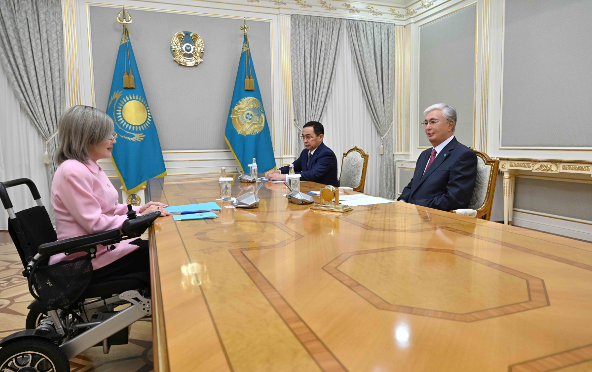 Қ. Тоқаев Адам құқықтары жөніндегі уәкілдің Астана қаласы бойынша өкілін қабылдады