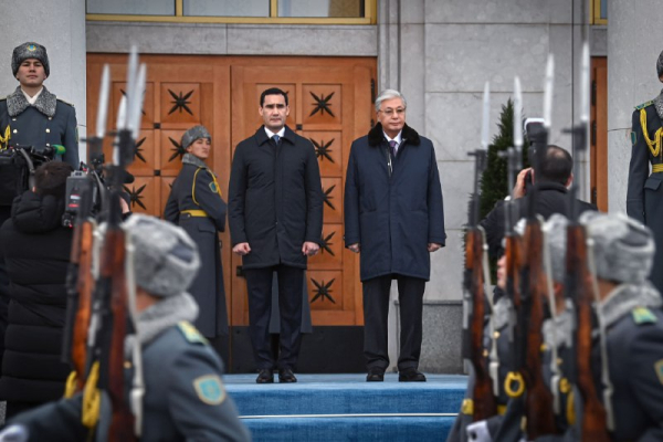 Қазақстанға мемлекеттік сапармен Түрікменстан президенті келді