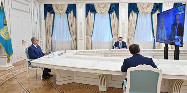 Президент Еуроодақтың Орталық Азия жөніндегі арнаулы өкілімен онлайн-кездесу өткізді