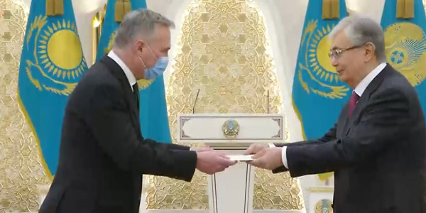К. Токаев принял верительные грамоты у послов ряда государств