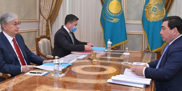 Президент Мемлекеттік қызмет істері агенттігінің төрағасын қабылдады