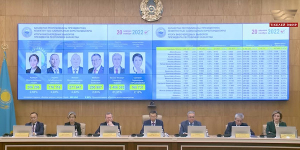 Қасым-Жомарт Тоқаев Президент ретінде тіркелді &mdash; ОСК