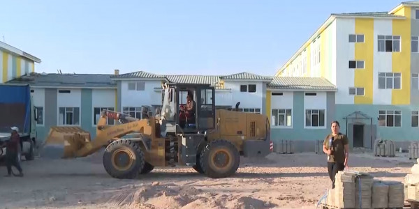 В селе Толе би завершат строительство школы спустя 3 года