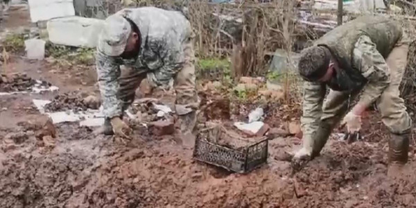 Останки трёх казахстанских солдат нашли в России