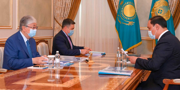 К. Токаев принял исполняющего обязанности министра сельского хозяйства