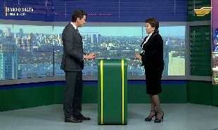 &laquo;Важно знать&raquo;. Обязательное медицинское страхование. Главный врач поликлиники №8 г.Астана Айгуль Касымова