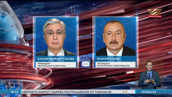 Касым-Жомарт Токаев поздравил азербайджанский народ с Днем Независимости