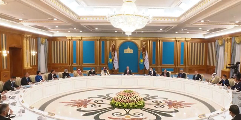 Заседание СМИД СВМДА: Президент Казахстана провел встречу с главами делегаций