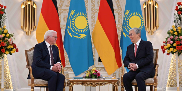 Қазақстан мен Германия президенттері келіссөз жүргізді