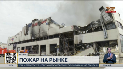 Пожар на рынке «Big Шанхай»: возбуждено уголовное дело