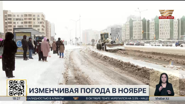 Снег с метелями прогнозируют синоптики в ноябре