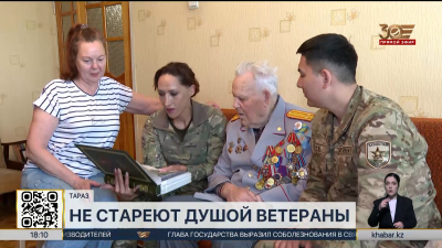 Шесть ветеранов войны готовятся встретить 80-летие Победы в Жамбылской области