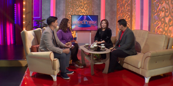 Құрманай Бақтиярқызы, Рүстем Арсланов, Ершат Қайболдин, Диана Исмаил, Дін Шораев. &laquo;Tόrletińiz&raquo;