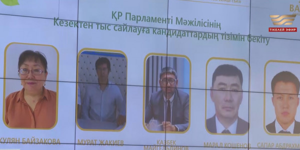 Сайлау 2023: &laquo;Байтақ&raquo; жасылдар партиясы үміткерлер тізімін ұсынды