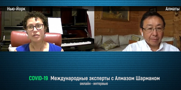 &laquo;COVID-19. Международные эксперты с Алмазом Шарманом&raquo;. Айрис Наварро-Мийян, США