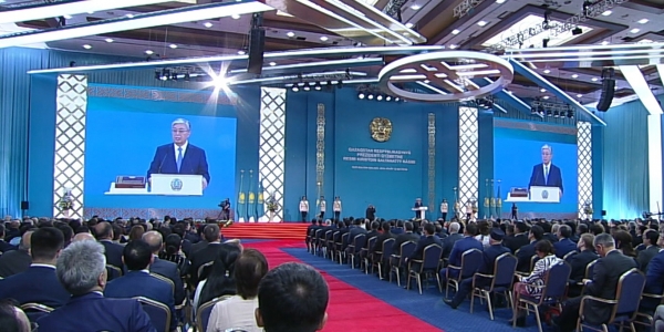 ҚР Президенті Қасым-Жомарт Тоқаев Қазақстан халқына ант берді